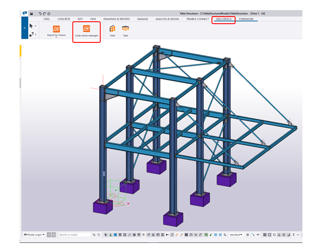 export van CAD naar IDEA StatiCa met de gratis CAD plugin